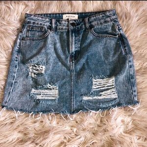 PAC sun denim skirt